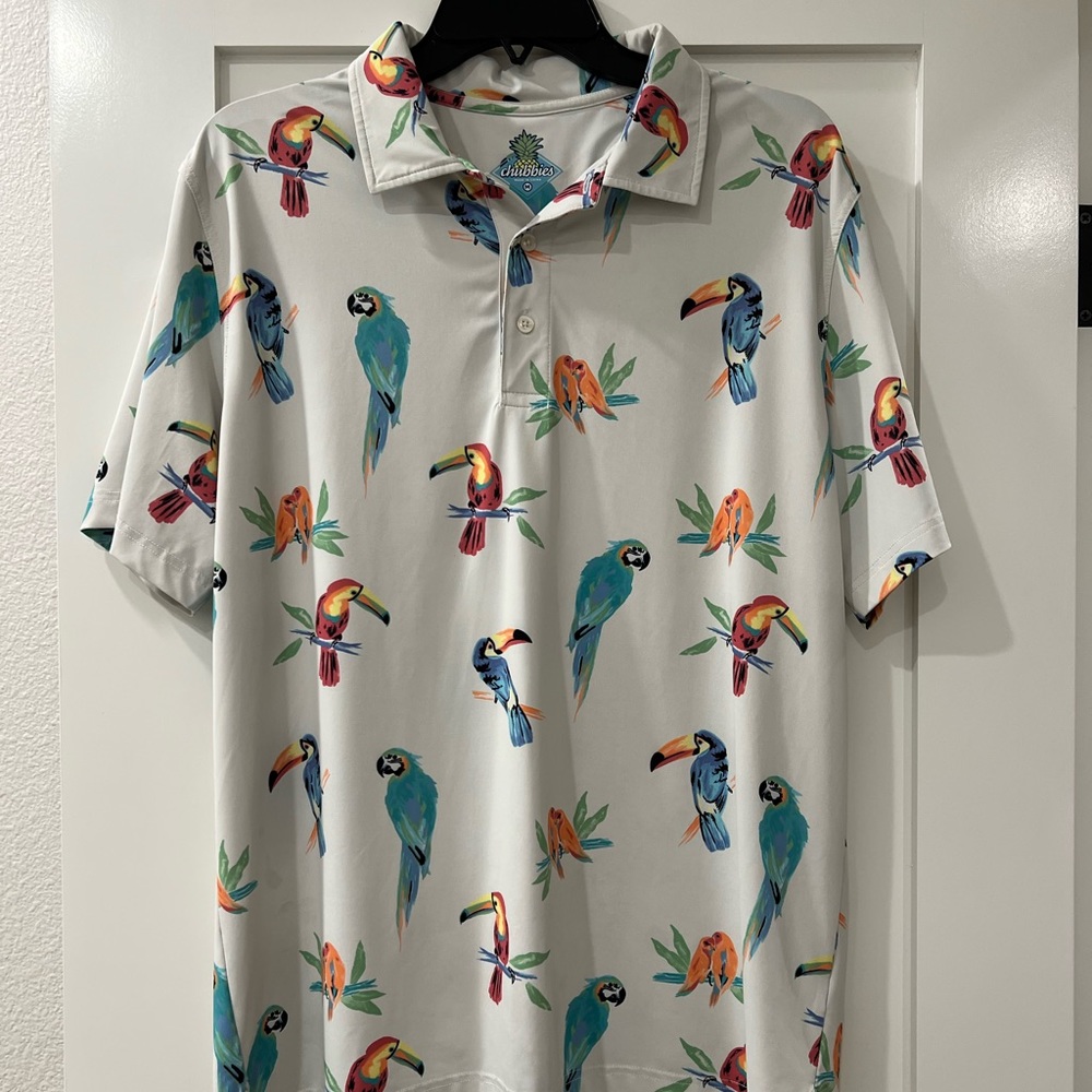 Chubbies Mens Polo | Size Medium